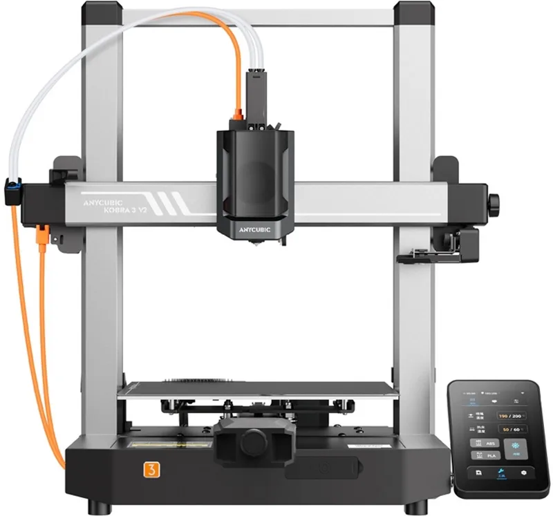 Anycubic 3D-Printer Cobra 3 V2 Voor Desktop En Laptop van Anycubic in Transparant – productfoto
