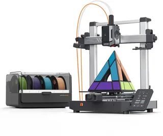 Kobra 3 V2 Combo 3D Printer – 4/8-Kleuren ACE Pro Multicolor – 600 mm/s Snelheid – LeviQ 3.0 Auto-Leveling – 255×255×260 mm Bouwvolume – Vibratiecompensatie – 720p Camera – Direct Printklaar