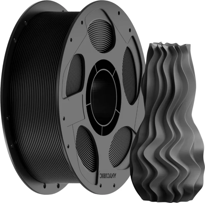 PLA Basic Filament - 1,75 mm - 1 kg van Anycubic in Zwart – productfoto
