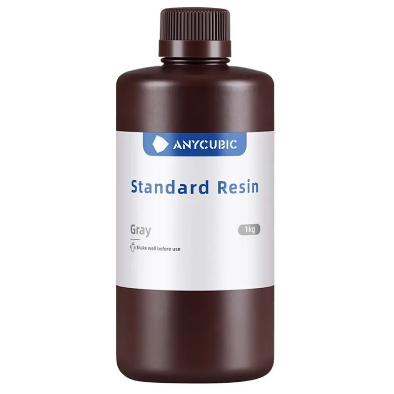 Standard Gray 1kg Uv-hars fra Anycubic – produktbillede