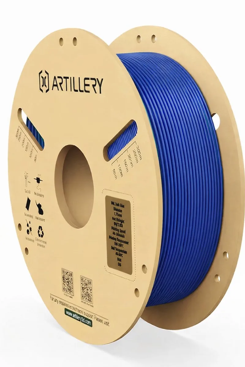 PLA Filament 1.75mm – Hoogwaardig 3D Printer Filament – Nauwkeurige Printkwaliteit – Geschikt voor FDM Printers van Artillery in Blauw – productfoto