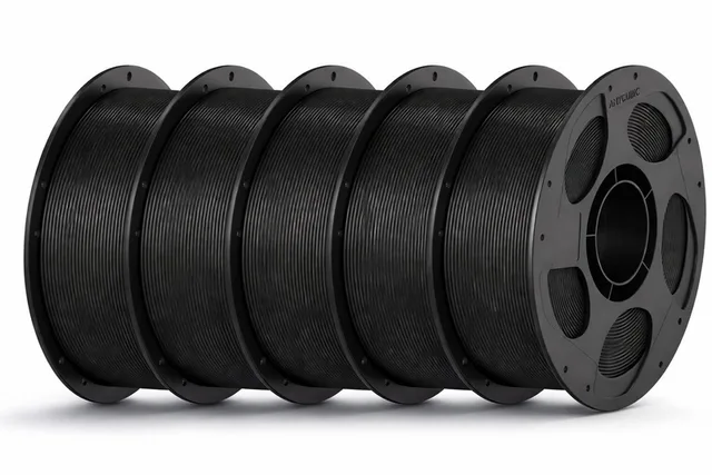 PLA Filament Zwart 5KG (5x1KG) 1.75mm met Spoel – Artillery Hoge Printkwaliteit – Snelle Levering, Morgen in Huis