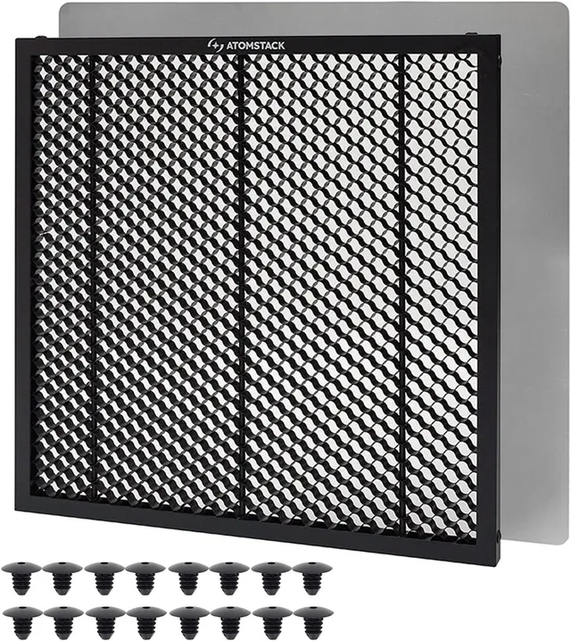 F2N Laser Honeycomb Werktafel - 300 x 300 mm - voor lasergraveermachine - Honingraat Laser Bed - Honingraat Werktabel