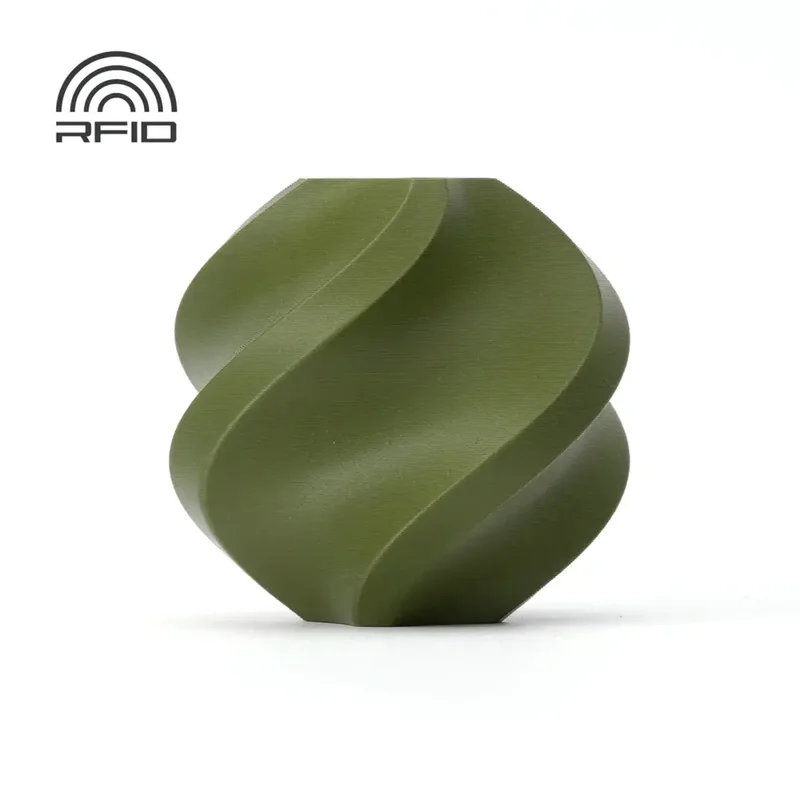 A01-G7-1.75-1000-spl PLA Matte Filament PLA Matt 1.75 mm 1000 g Dunkelgrün (matt) 1 St. von Bambu Lab – Produktfoto