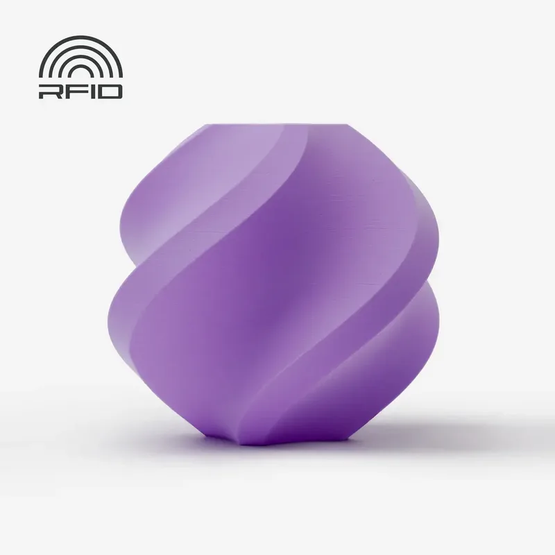 A01-P4-1.75-1000-splfree Matte Refill Filament PLA Matt, geringerer Kunststoffgehalt 1.75 mm 1000 g Lila (matt) 1 St. von Bambu Lab – Produktfoto
