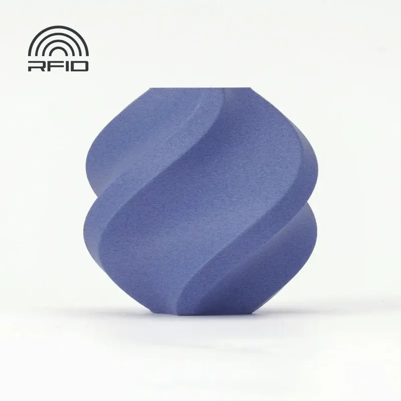 A50-B9-1.75-1000-spl PLA-CF Filament PLA Compound hohe Steifigkeit, Matt, schlagfest, Highspeed Filament, Kohlefaserverstärkt 1.75 mm 1000 g Blau 1 St. von Bambu Lab – Produktfoto