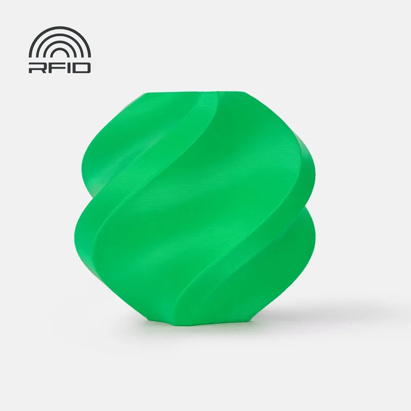 ABS - 1.75mm Filament – 1kg – (bambu green) – REFILL van Bambu Lab in Groen – productfoto