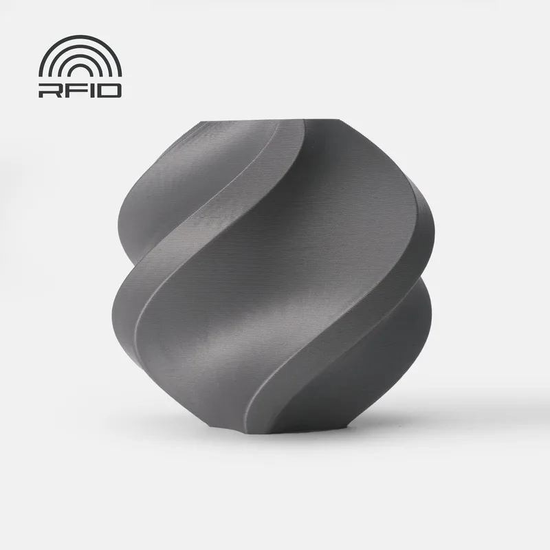 ABS - (Silver) - 1.75mm - 1kg - Filament met spoel van Bambu Lab in Zilver – productfoto