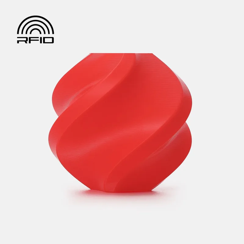 PETG Basic Filament – 1.75mm – 1kg – Red – High Speed 3D-Printen – Inclusief RFID voor Bambu Lab Printers van Bambu Lab in Rood – productfoto