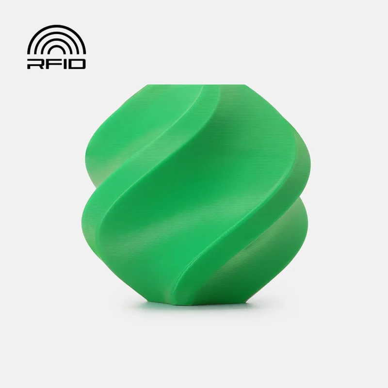 PETG Basic - Green - 3D Printer Filament - 1.75mm - 1kg - Premium Kwaliteit Refill van Bambu Lab in Groen – productfoto
