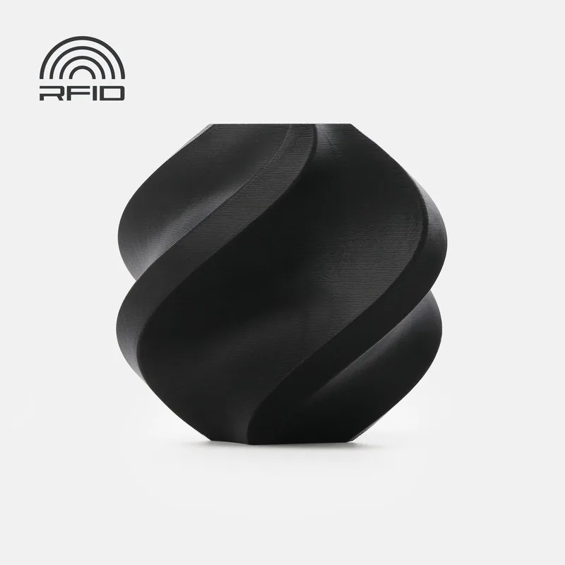 PETG HF Black zonder spoel 1.75mm van Bambu Lab in Zwart – productfoto