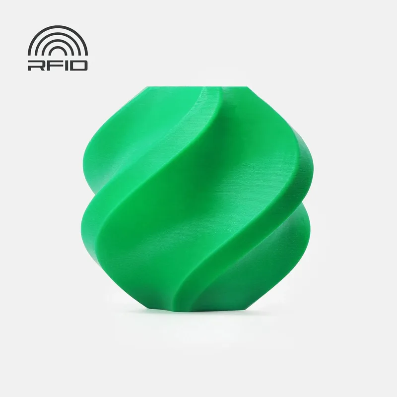 PETG HF Filament 1.75 mm op spoel – High Flow | Snel & Duurzaam van Bambu Lab in Groen – productfoto