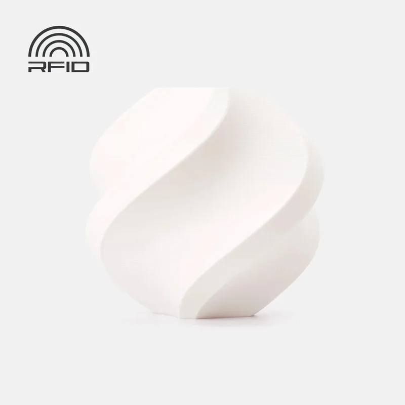 PETG Matte - 1.75mm - 1kg - Navulling van Bambu Lab in Wit – productfoto