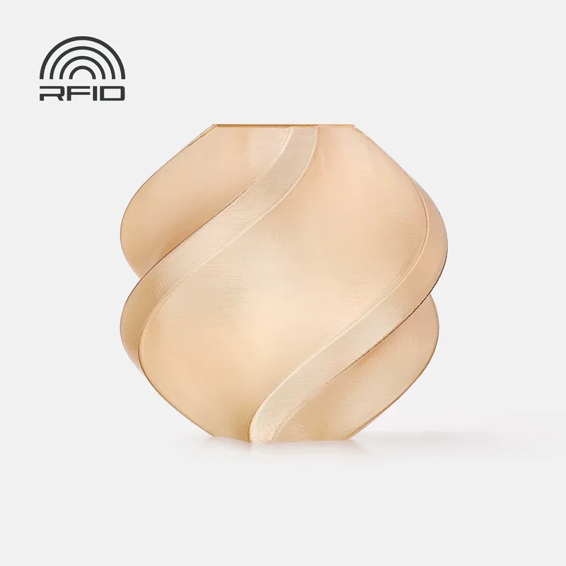 PETG Translucent - (Brown) - 1.75mm - 1kg - Navulling van Bambu Lab in Bruin – productfoto