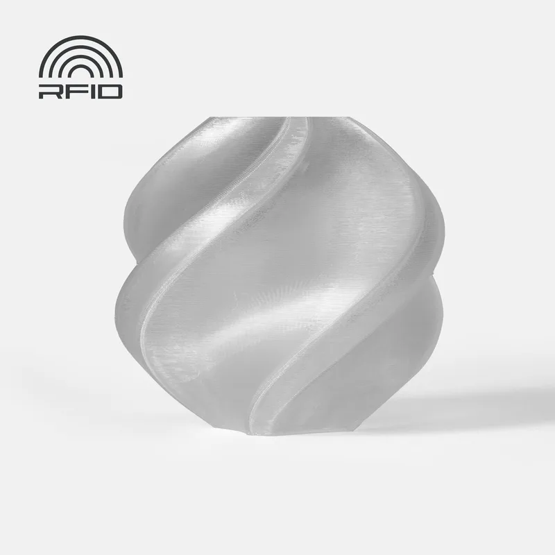 PETG Translucent - Clear zonder spoel - 1.75mm - 1kg van Bambu Lab in Helder – productfoto