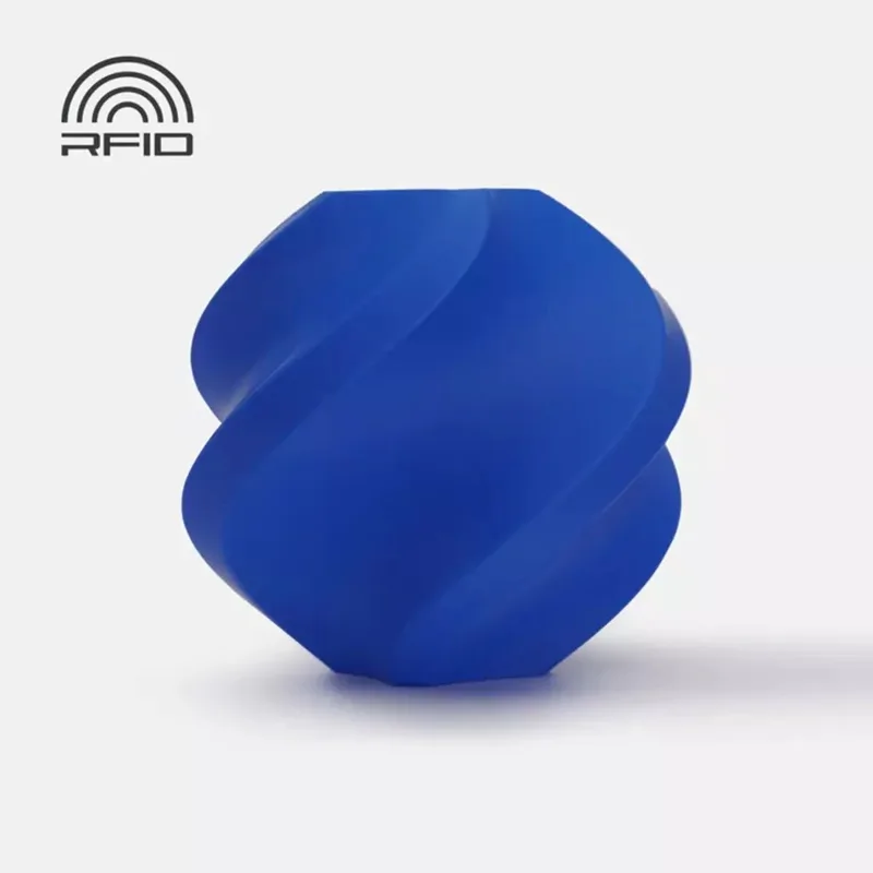 PLA Basic 1.75mm Filament – 1kg – (blue) - zonder spoel van Bambu Lab in Blauw – productfoto