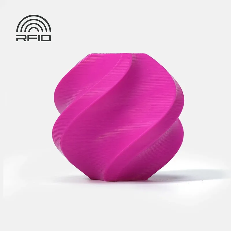 PLA Basic 1.75mm Filament – 1kg – magenta (magenta) - zonder spoel van Bambu Lab in Magenta – productfoto