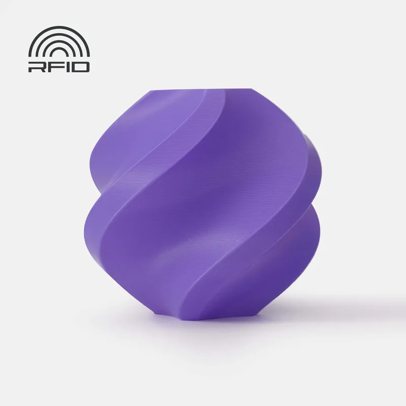PLA Basic 1.75mm Filament – 1kg – (purple) - zonder spoel van Bambu Lab in Paars – productfoto