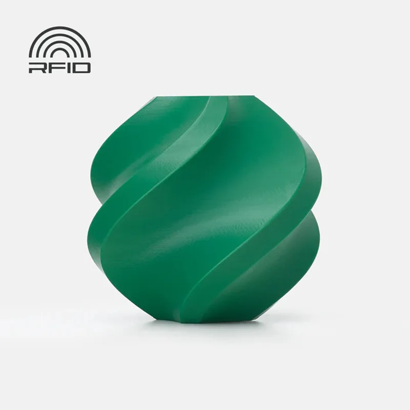 PLA Basic - met spoel - 1KG - filament - Mistletoe Green van Bambu Lab in Groen – productfoto