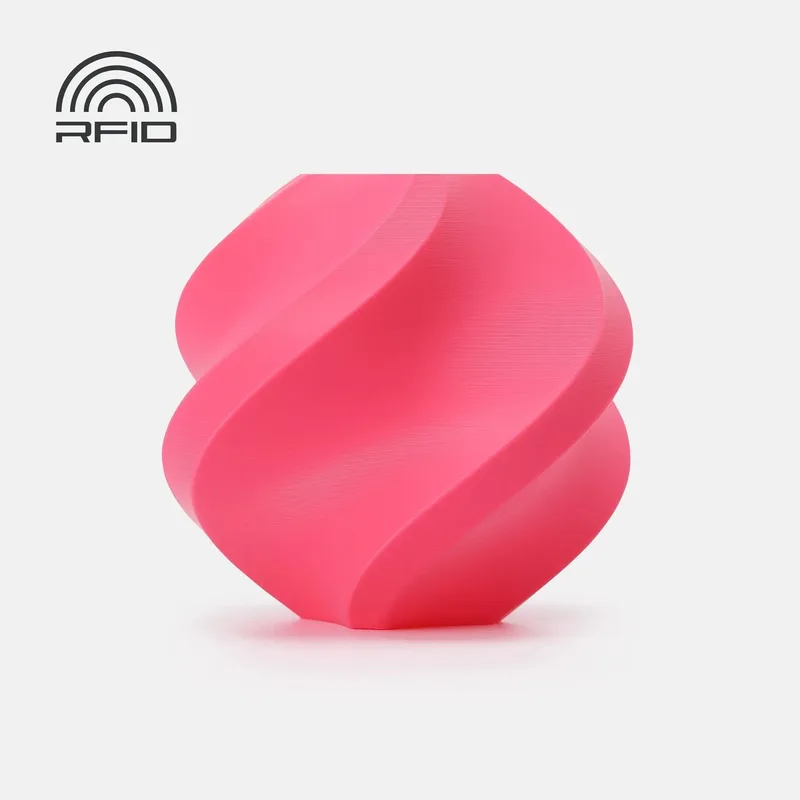 PLA Basic (met spoel) - Hot Pink (1kg) van Bambu Lab in Roze – productfoto