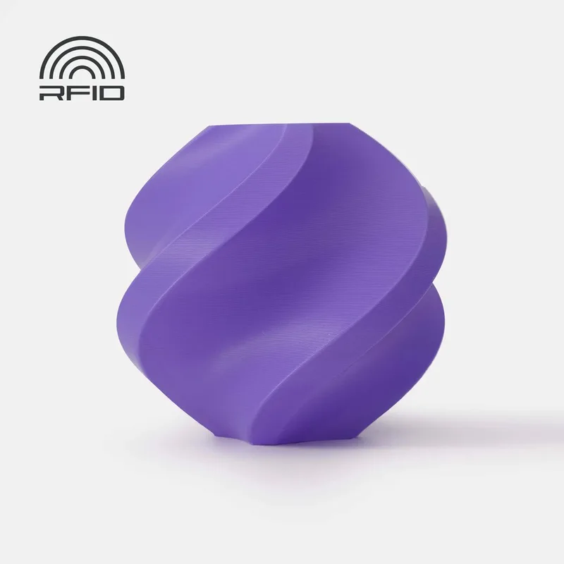 PLA Basic Refill – Purple/Paars (RFID) | 1.75 mm Filament | Duurzaam & Makkelijk te Printen van Bambu Lab in Paars – productfoto