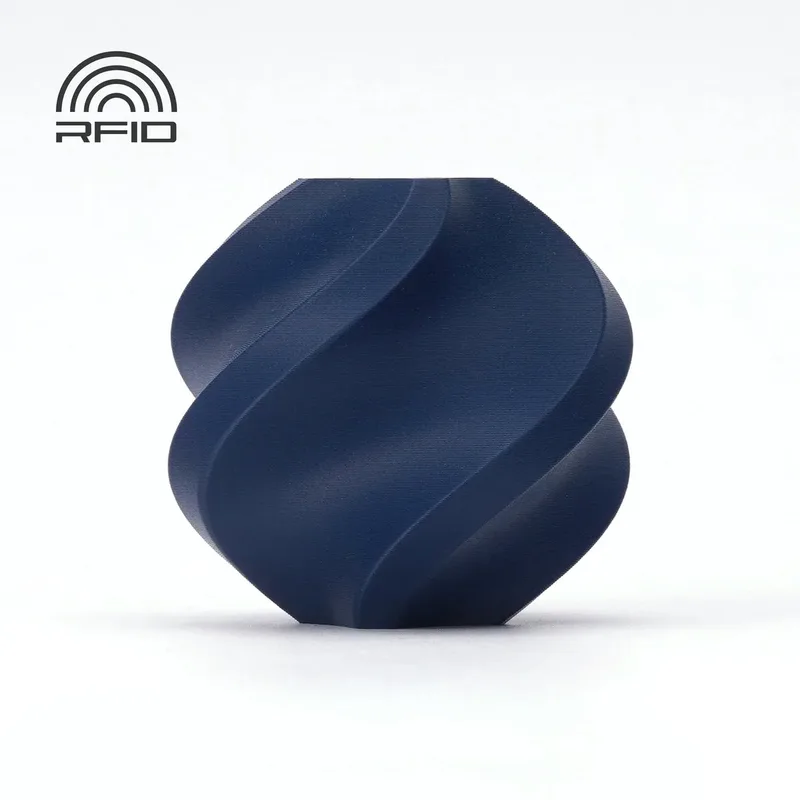 PLA Matte 1.75mm Filament – 1kg – donkerblauw (dark blue) - zonder spoel van Bambu Lab in Donkerblauw, Matte – productfoto