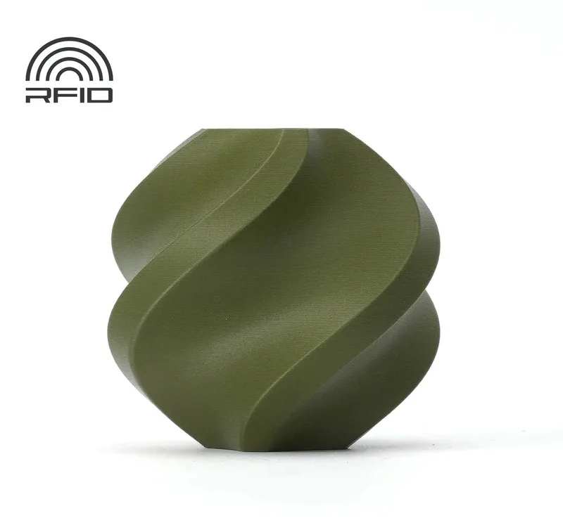 PLA Matte 1.75mm Filament – 1kg – donkergroen (dark green) - zonder spoel van Bambu Lab in Donkergroen, Matte – productfoto