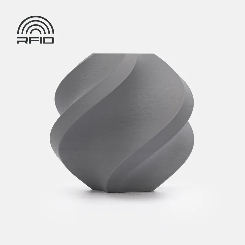 PLA Matte 1.75mm Filament – 1kg – nardo grijs (nardo gray) - zonder spoel van Bambu Lab in Nardo grijs, Matte – productfoto