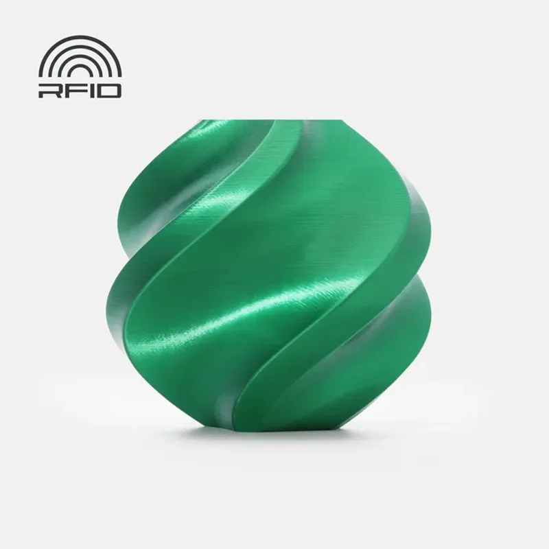 PLA Silk+ - 1.75mm - 1kg från Bambu Lab, Candy Green – produktbild