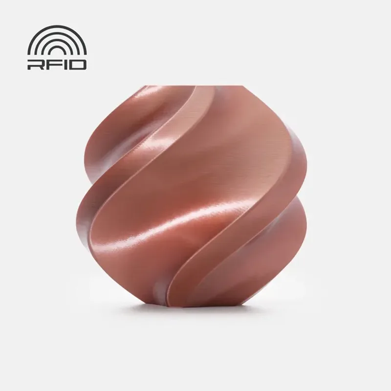 PLA Silk+ - (Rose goud) - 1.75mm - 1kg van Bambu Lab in Rose Gold – productfoto