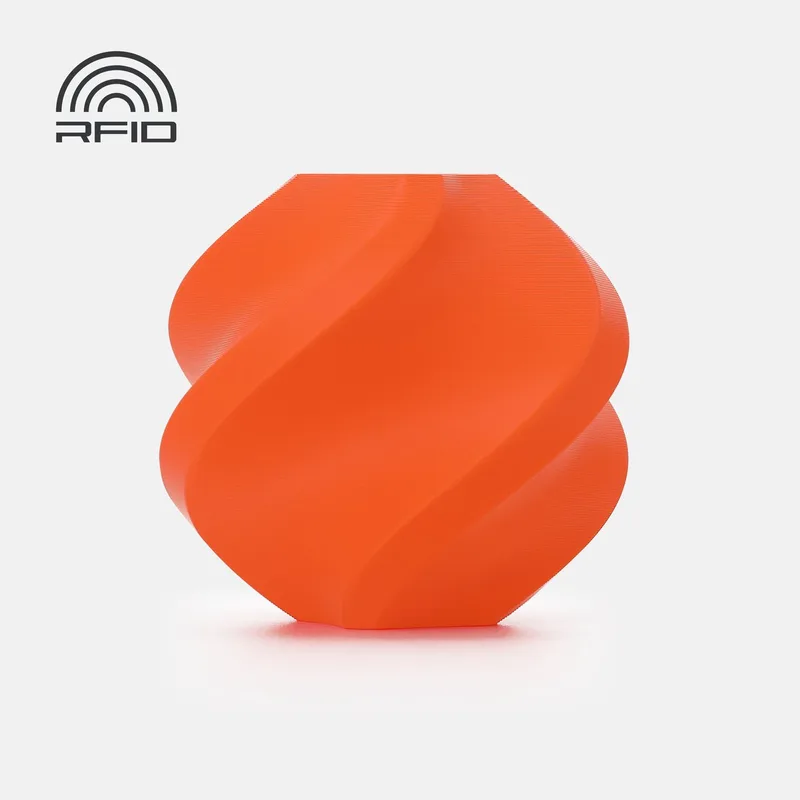 PLA Tough+ Orange met spoel 1.75mm van Bambu Lab in Oranje – productfoto