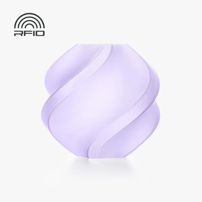 PLA Translucent Lavender met spoel 1.75mm van Bambu Lab in Paars – productfoto