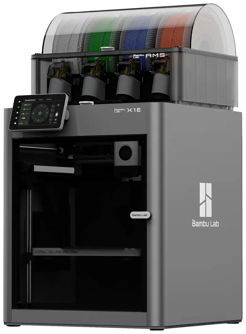 X1E Combo 3D Drucker inkl. Software, integrierte Kamera, beheizbares Druckbett von Bambu Lab – Produktfoto