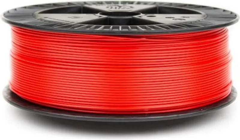 Pla Economy 3D-printerfilament - 2,85 mm - 2200 g - Uitstekende waarde per kilo - Grote spoelopties - Verkrijgbaar in veel kleuren van colorFabb in Rood – productfoto
