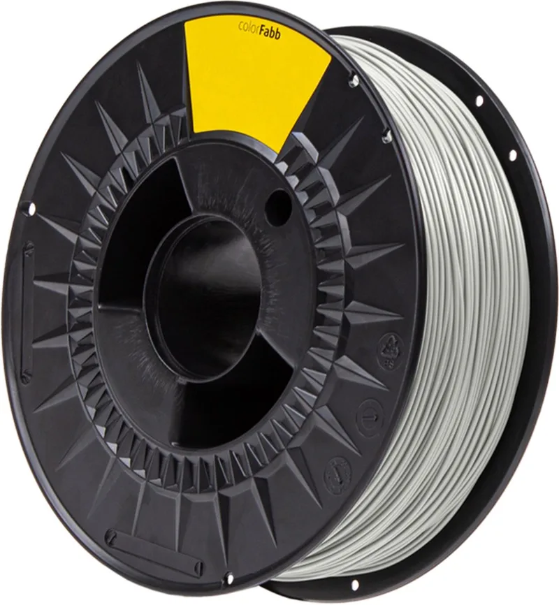 Pla High Speed Pro Agate Grey 3D-printerfilament - 1,75 mm - 1000 g - Hoge printsnelheid - Uitstekende stevigheid - Gemakkelijk te printen van colorFabb in Grijs – productfoto