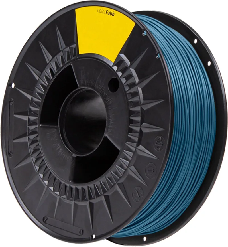 Pla High Speed Pro Azure Blue 3D-printerfilament - 1,75 mm - 1000 g - Hoge printsnelheid - Uitstekende stevigheid - Gemakkelijk te printen de colorFabb en Bleu – photo produit