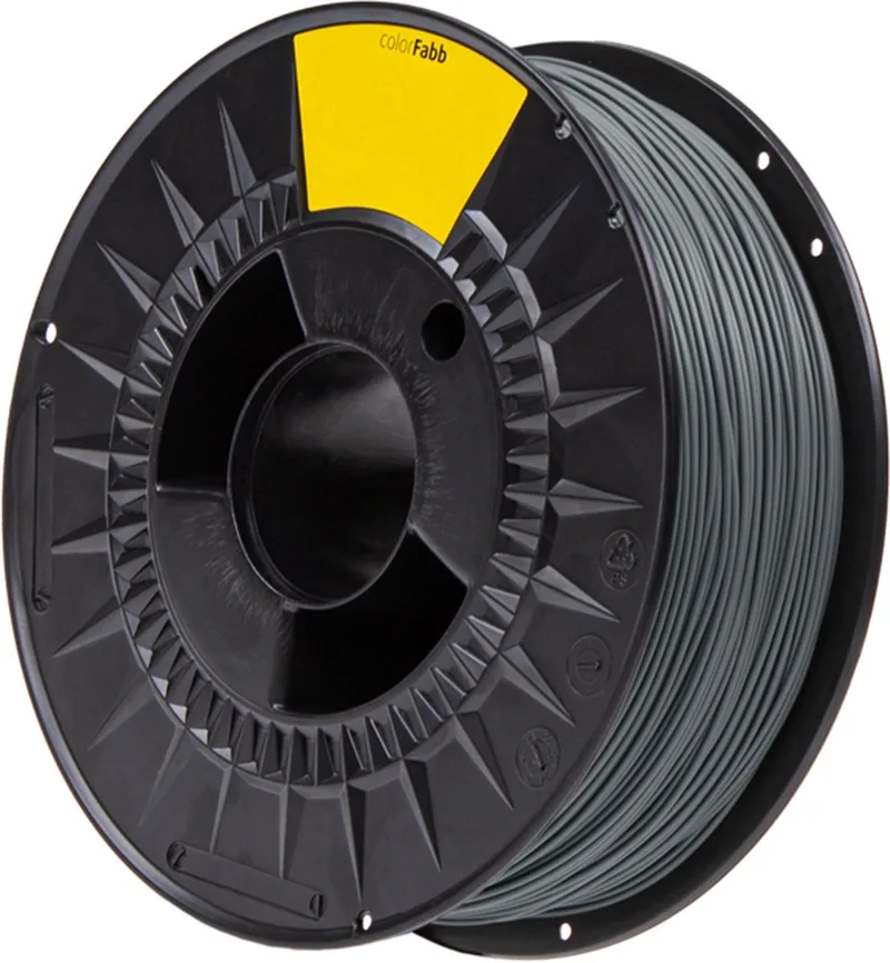Pla High Speed Pro Iron Grey 3D-printerfilament - 1,75 mm - 1000 g - Hoge printsnelheid - Uitstekende stevigheid - Gemakkelijk te printen de colorFabb en Gris – photo produit