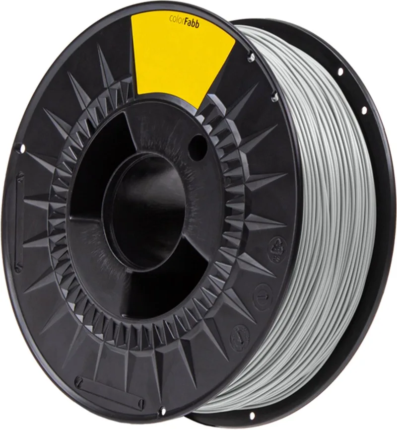Pla High Speed Pro Light Grey 3D-printerfilament - 1,75 mm - 1000 g - Hoge printsnelheid - Uitstekende stevigheid - Gemakkelijk te printen de colorFabb en Gris – photo produit