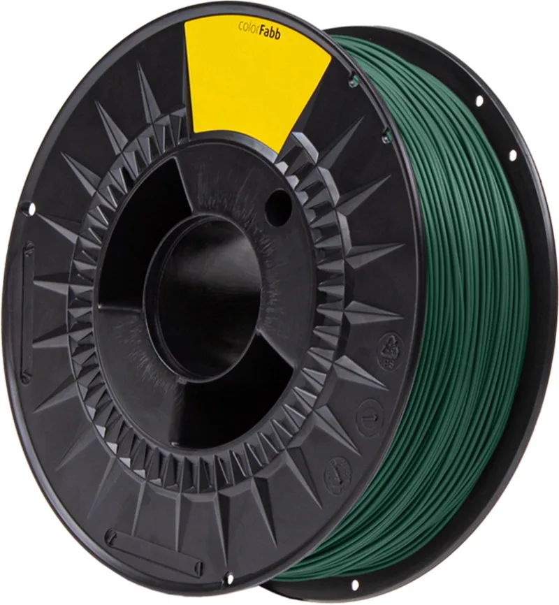 Pla High Speed Pro Moss Green 3D-printerfilament - 1,75 mm - 1000 g - Hoge printsnelheid - Uitstekende stevigheid - Gemakkelijk te printen de colorFabb en Vert – photo produit