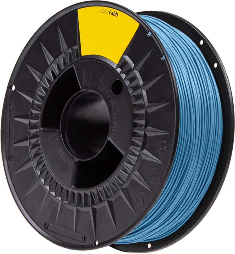 Pla High Speed Pro Pastel Blue 3D-printerfilament - 1,75 mm - 1000 g - Hoge printsnelheid - Uitstekende stevigheid - Gemakkelijk te printen by colorFabb in Blue – product photo