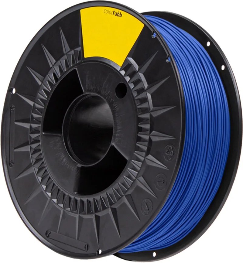 Pla High Speed Pro Ultra Marine Blue 3D-printerfilament - 1,75 mm - 1000 g - Hoge printsnelheid - Uitstekende stevigheid - Gemakkelijk te printen de colorFabb en Bleu – photo produit