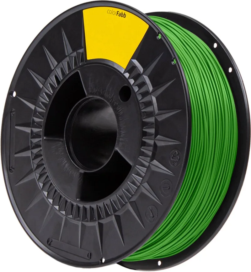 Pla High Speed Pro Yellow Green 3D-printerfilament - 1,75 mm - 1000 g - Hoge printsnelheid - Uitstekende stevigheid - Gemakkelijk te printen de colorFabb en Vert – photo produit