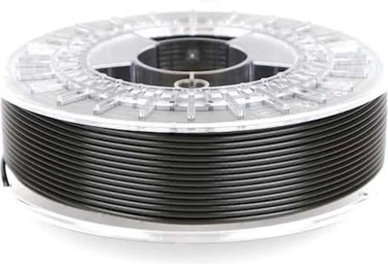 PLA-PHA Standaard 3D-printerfilament - 2,85 mm - 750 g - 100% biobased materiaal - Minder broos dan PLA - Verkrijgbaar in meerdere kleuren van colorFabb in Zwart – productfoto