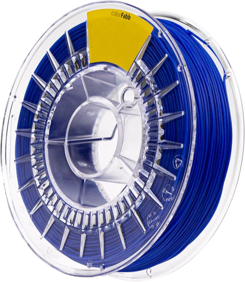 TPU 85a 3D-printerfilament - 1,75 mm - 700 g - Flexibel en duurzaam - Shore-hardheid 85A - Uitstekende laaghechting van colorFabb in Blauw – productfoto