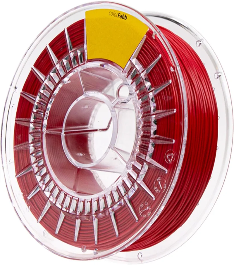 Varioshore TPU 95a 3D-printerfilament - 1,75 mm - 700 g - Lichtgewicht materiaal - Zachte aanraking - Ideaal voor protheses van colorFabb in Rood – productfoto