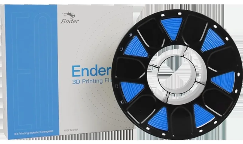 3d filament creality ender pla 1.75mm 1kg by Creality in Blue – product photo