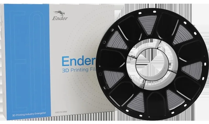 3d filament creality ender pla 1.75mm 1kg by Creality in Grey – product photo