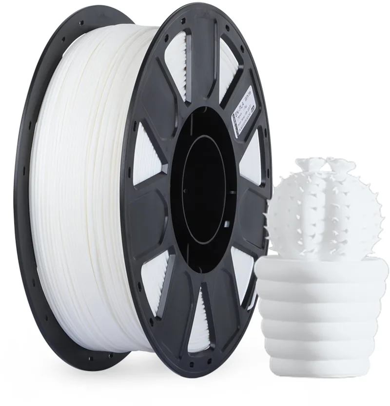 3d filament creality ender pla 1.75mm 1kg by Creality in White – product photo