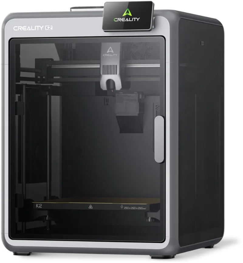 3D Printer – Multicolour Print – 600 mm/s Topsnelheid – Automatische Leveling – WiFi & App – Printfout AI-detectie – Direct Printklaar van Creality in K2 – productfoto