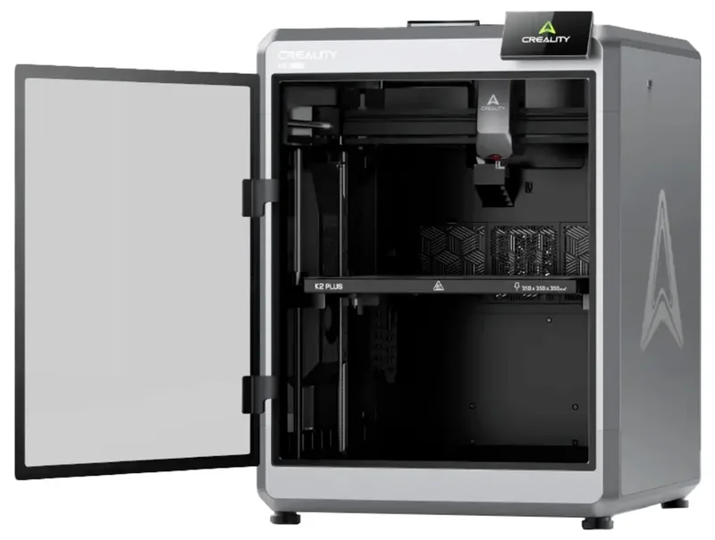 3D Printer – Multicolour Print – 600 mm/s Topsnelheid – Dual AI-Camera – Automatische Leveling – WiFi & App – 350 × 350 × 350 mm – Direct Printklaar van Creality in K2 Plus – productfoto 2 van 2